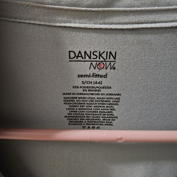 Danskin Women's Light Gray Zip-Up Jacket - Picture 2 of 3